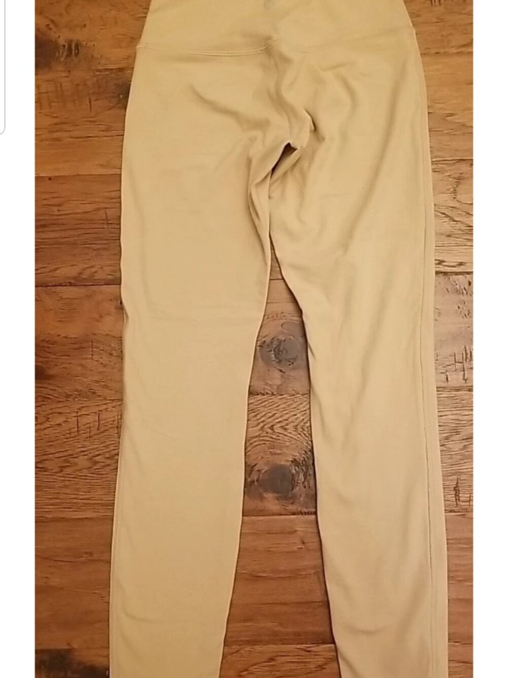 Lululemon Nulu Proscetto Skintone Butter Yellow 25" High Rise Align Pant Size 4 - Picture 8 of 8